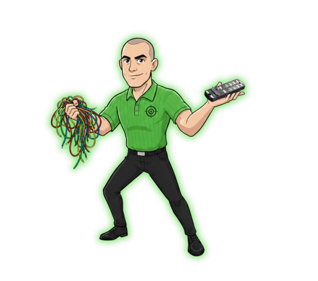 Connectivity Colin cartoon character-glow-big